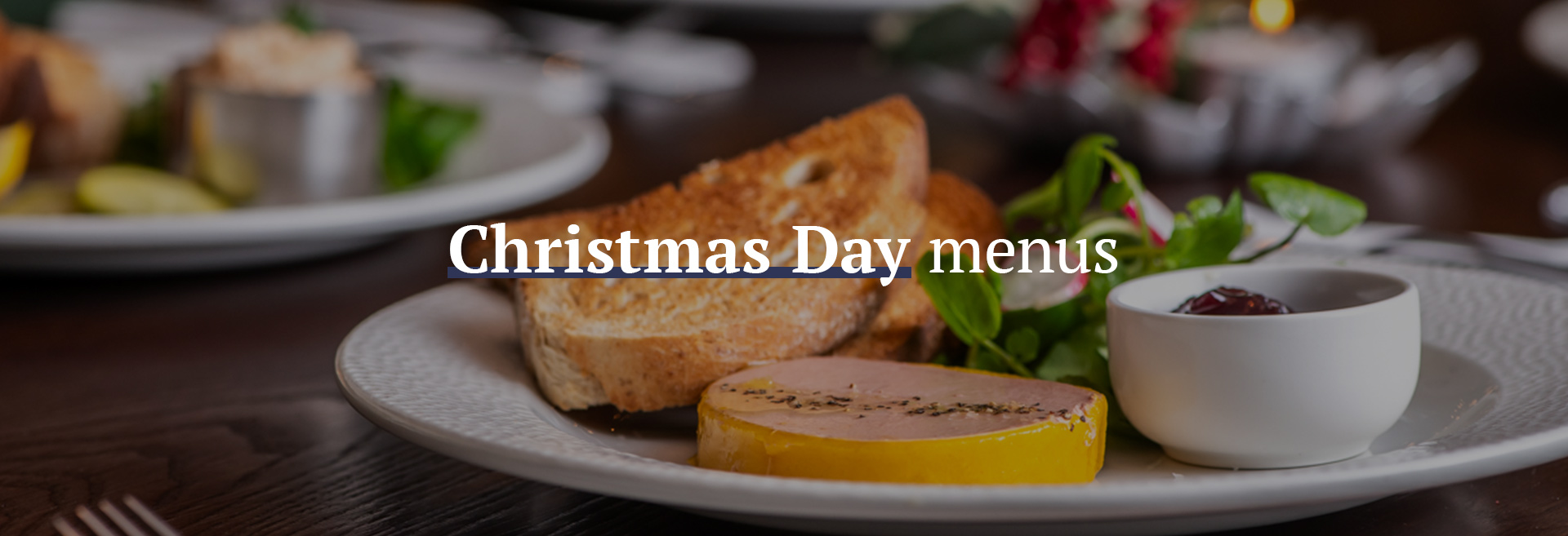Christmas Day Menu at The Prince Albert