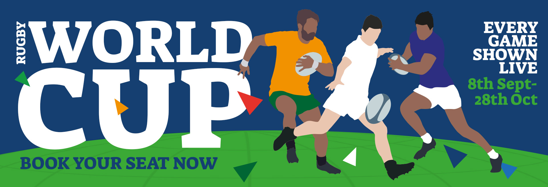 Watch the Rugby World Cup at The Prince Albert